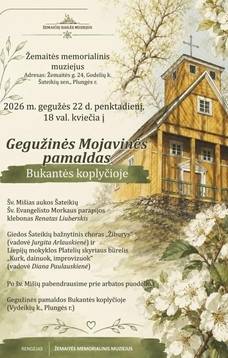 Gegužinės Mojavinės pamaldos Bukantės koplyčioje