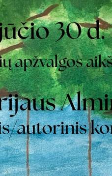 Adrijaus Almino akustinis/autorinis koncertas