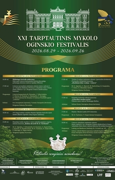 XXI TARPTAUTINIS MYKOLO OGINSKIO FESTIVALIS