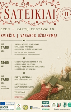 ŠATEIKIAI OPEN – kartų festivalis