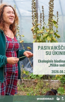 Pasivaikščiojimas su ūkininku: Ekologinis biodinaminis ūkis „Miško sodai“ 
