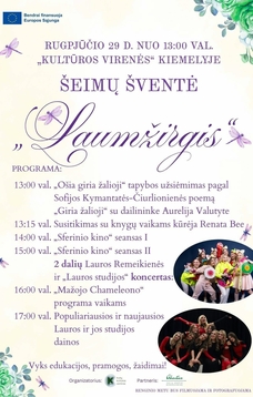 Vasaros palydėtuvės - šeimų šventė „Laumžirgis“