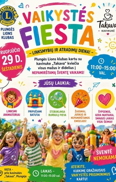 Vaikystės fiesta - linksmybių ir atradimų diena