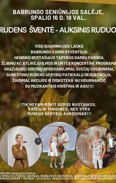 Rudens šventė - auksinis ruduo 