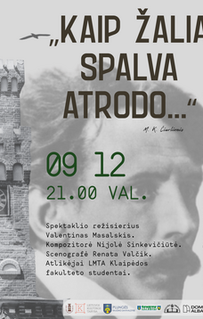 Spektaklis „KAIP žalia spalva atrodo...“