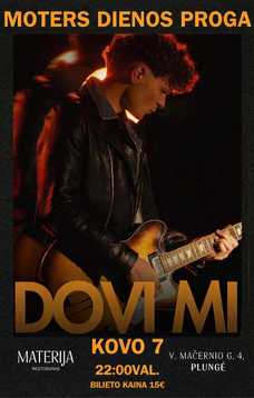 Atlikėjo Dovi Mi koncertas