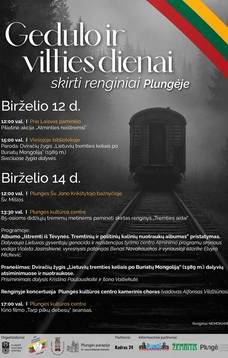 Gedulo ir vilties diena Plungėje