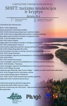 Tarptautinė turizmo konferencija „SHIFT: turizmo tendencijos ir kryptys“