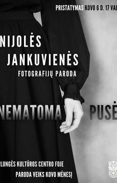 Nijolės Jankuvienės fotografijų parodos „Nematoma pusė” pristatymas