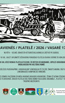 OŽGAVIENĖS * PLATELĒ  * 2026