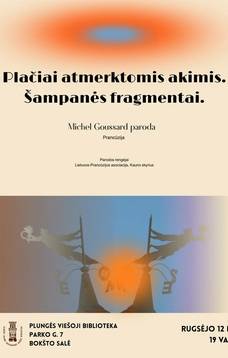 Michel Goussard (1936–2024) fotografijų parodos „Plačiai atmerktomis akimis. Šampanės fragmentai“ atidarymas