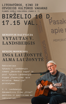 Literatūros, kino ir gyvosios kultūros vakaras