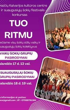Vaikų ir suaugusiųjų šokių festivalis „Tuo ritmu“
