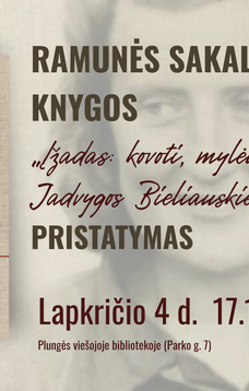 „Įžadas: kovoti, mylėti, gailėti. Jadvygos Bieliauskienės gyvenimas“