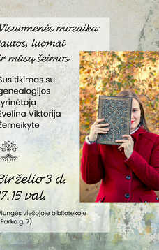 Visuomenės mozaika: tautos, luomai ir mūsų šeimos