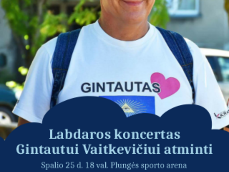 Paramos koncertas Gintautui Vaitkevičiui atminti 2026