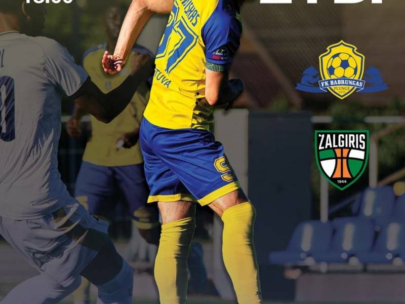 Futbolo varžybos FK Babrungas v K.Žalgiris B
