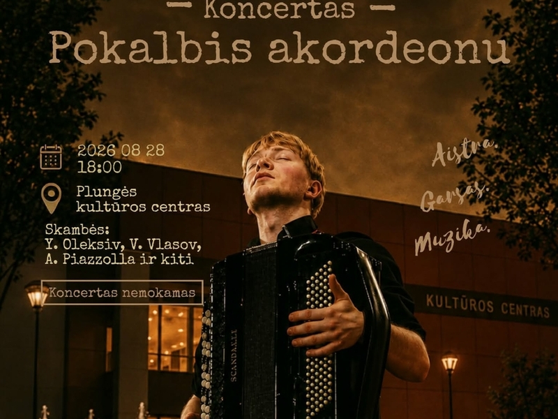 Elijaus Danilevičiaus koncertas „Pokalbis akordeonu“