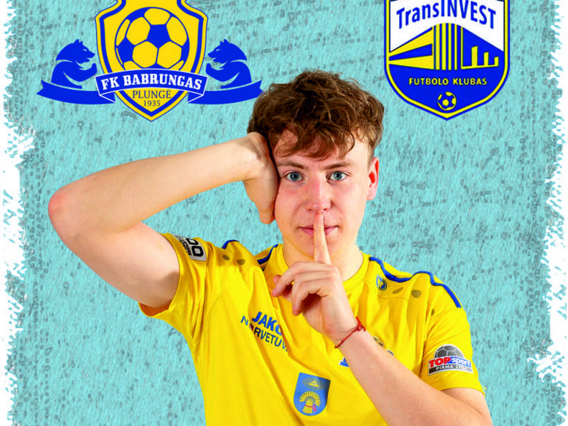 Futbolo varžybos  FK Babrungas vs FK Transinvest