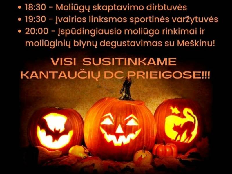 Moliūgų šventė Kantaučiuose