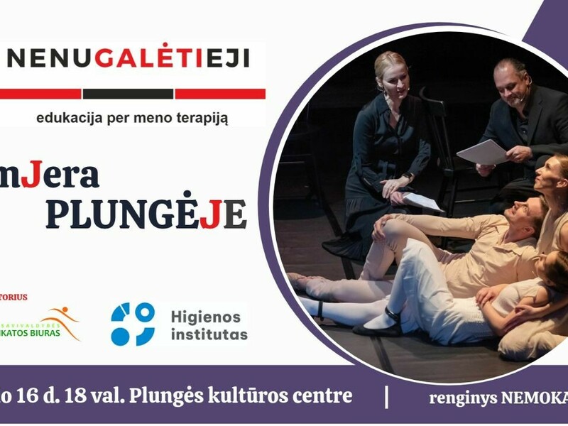 Meno terapijos spektaklis „NenuGALĖTIeji“