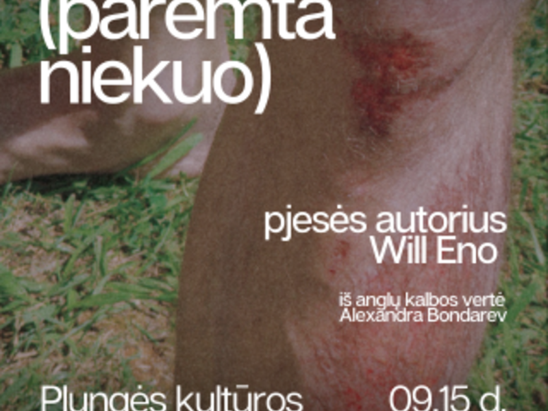  Pauliaus Markevičiaus spektaklis „Tomas peinas (paremta niekuo)”