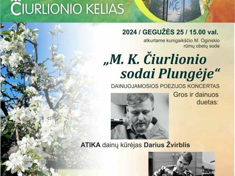 M. K. Čiurlionio sodai Plungėje