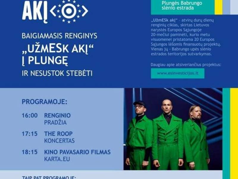 UžmESK akį į Plungę ir nesustok stebėti (baigiamasis renginys)