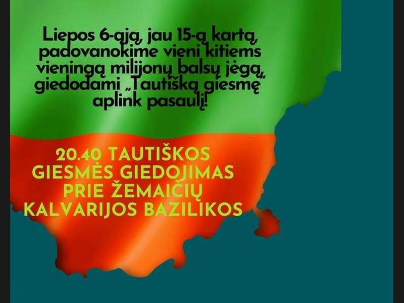 Liepos 6 d. minėjimas Žemaičių Kalvarijoje
