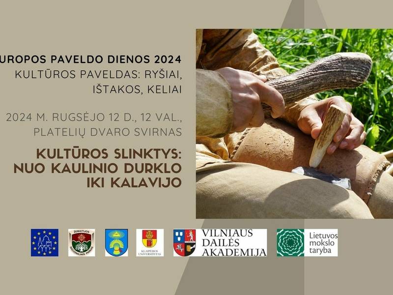 Kultūros slinktys: Nuo kaulinio durklo iki kalavijo