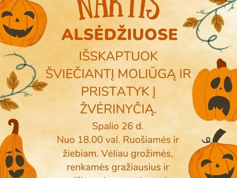 Oranžinė naktis Alsėdžiuose