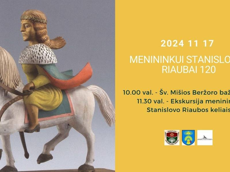 Menininkui Stanislovui Riaubai - 120