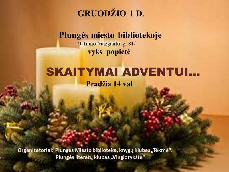 Skaitymai Adventui