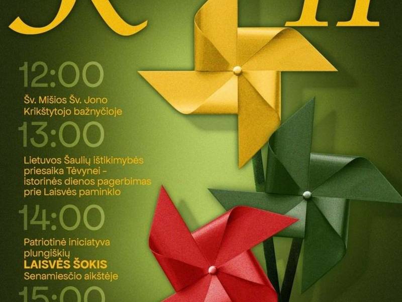 Lietuvos Nepriklausomybės atkūrimo diena Plungėje