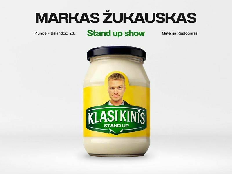 Markas Žukauskas „Klasikinis“ Stand up show