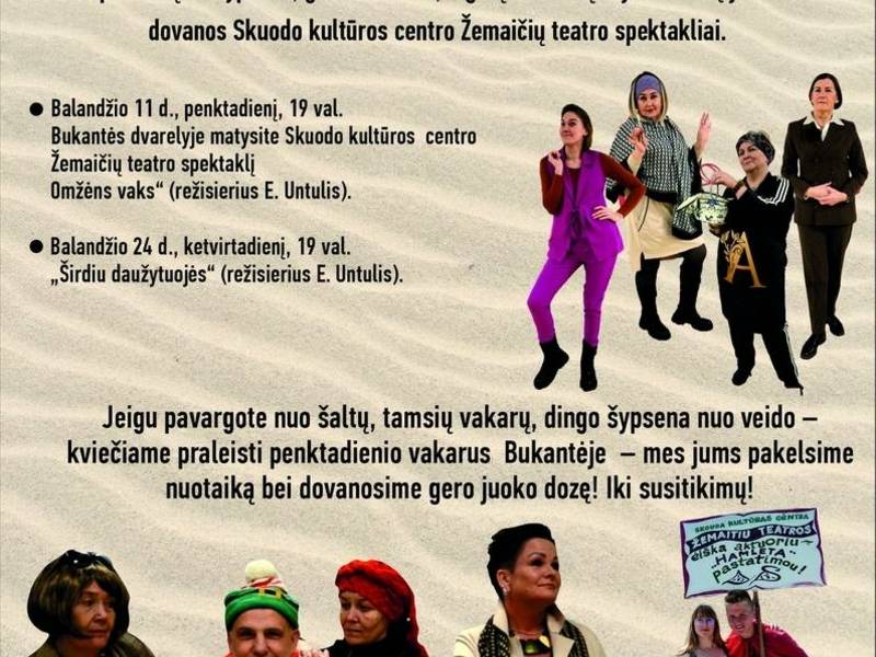 Spektaklis „Šėrdiu daužytuojės“