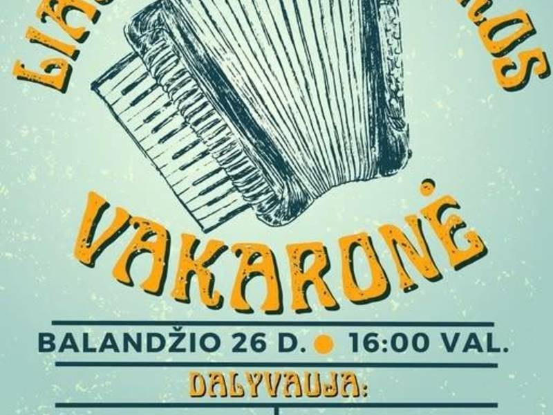 Liaudiškos muzikos vakaronė