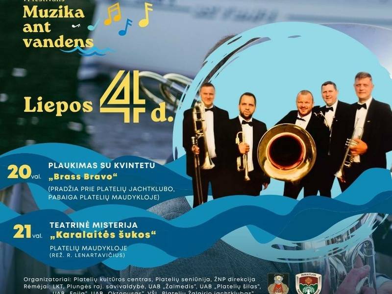 VI festivalis „Muzika ant vandens“ 