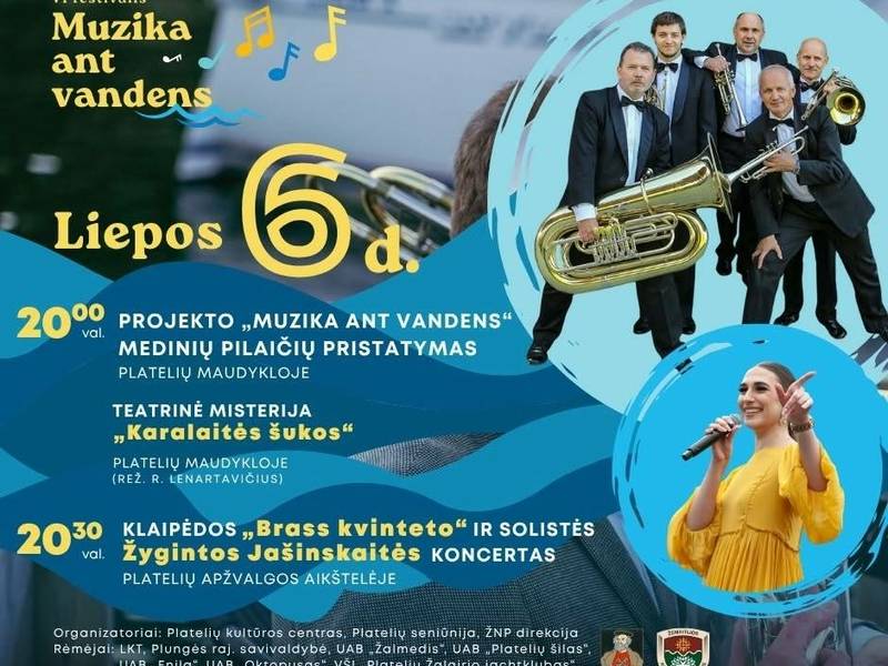 VI festivalis „Muzika ant vandens“ 