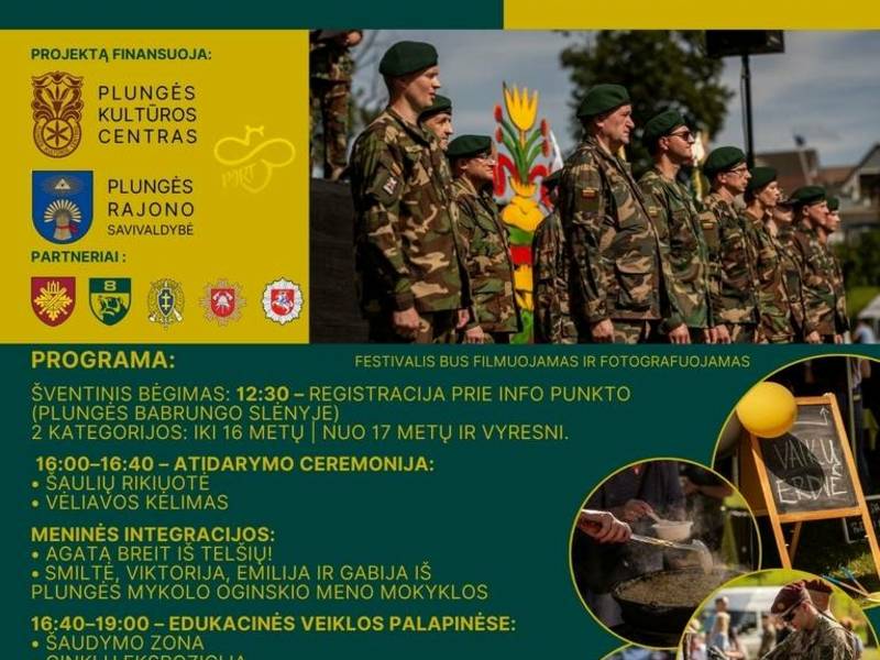 Plungės Šaulių 802 kuopos pusdienio festivalis „AŠ ŠAULYS“