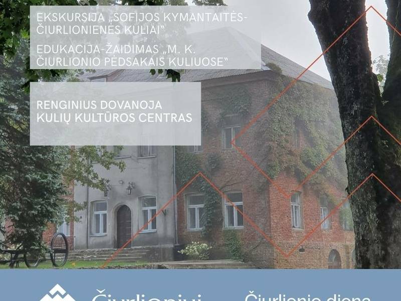 Renginiai, skirti M. K. Čiurlionio gimtadieniui Kuliuose