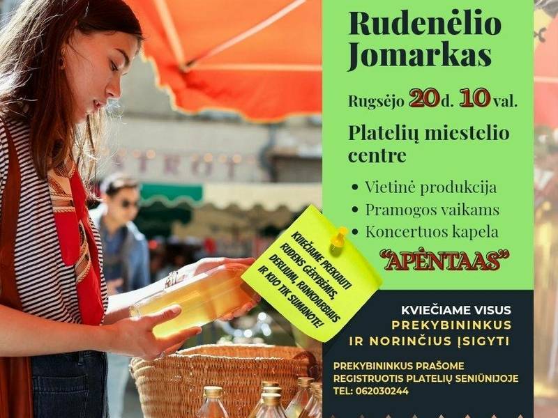 Rudenėlio jomarkas Plateliuose