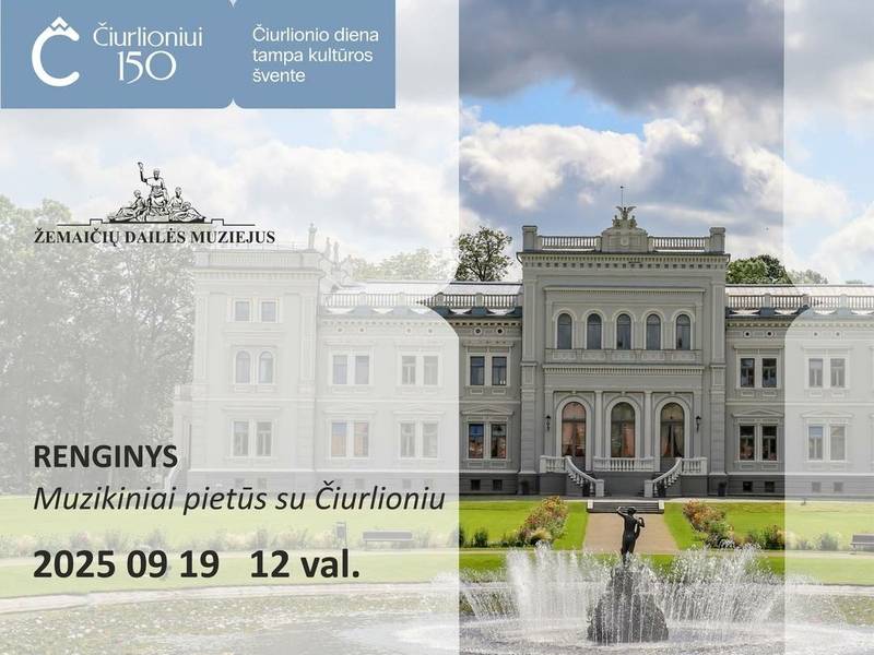 Muzikiniai pietūs su Čiurlioniu