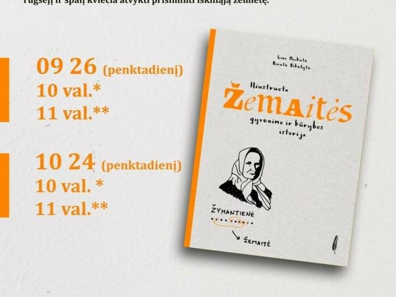 Linos Mickutės knygos „Iliustruota Žemaitės gyvenimo ir kūrybos istorija” pristatymas
