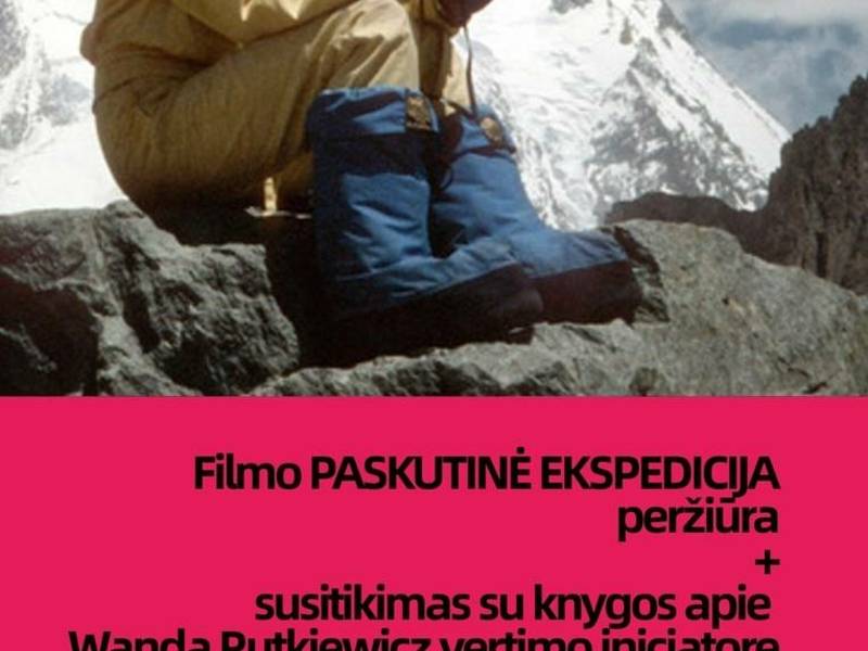 Filmo „Paskutinė ekspedicija“ peržiūra Plungės viešojoje bibliotekoje