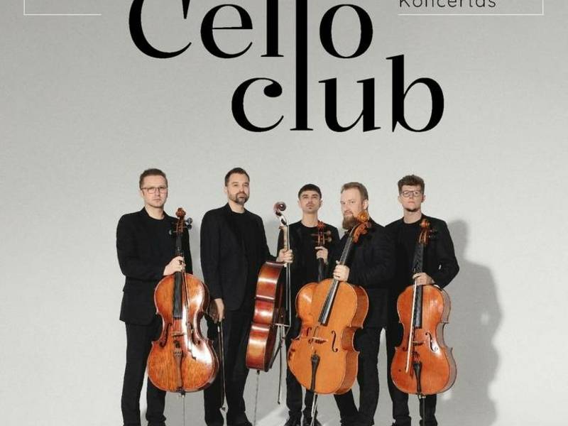 ,,Plungė – muzikos erdvė: nuo klasikos iki alternatyvos“ CELLO CLUB koncertas