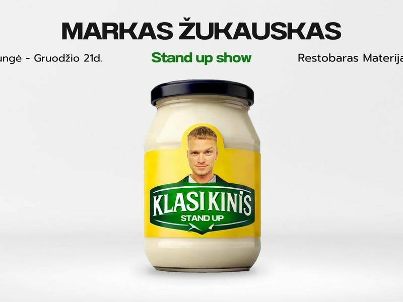 Markas Žukauskas „Klasikinis“ Stand up show
