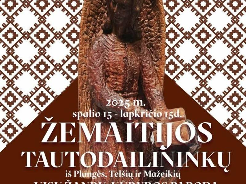 Žemaitijos tautodailininkų parodos atidarymas
