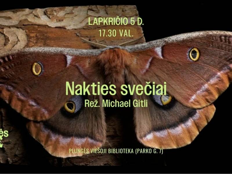 SENGIRĖS KINAS Plungės viešojoje bibliotekoje: „Nakties svečiai“