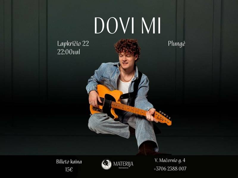 Atlikėjo Dovi Mi koncertas